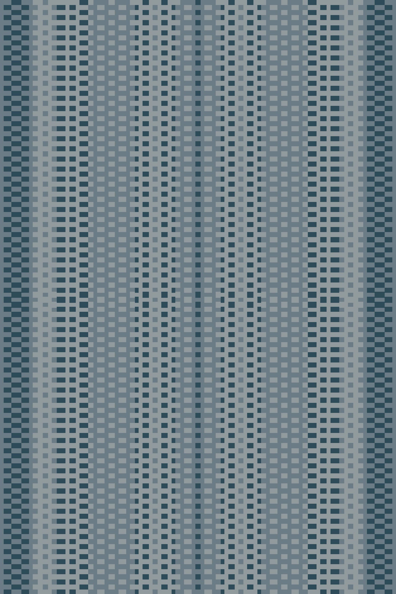 Måttbeställd Rips Rug Stair Runner Blue