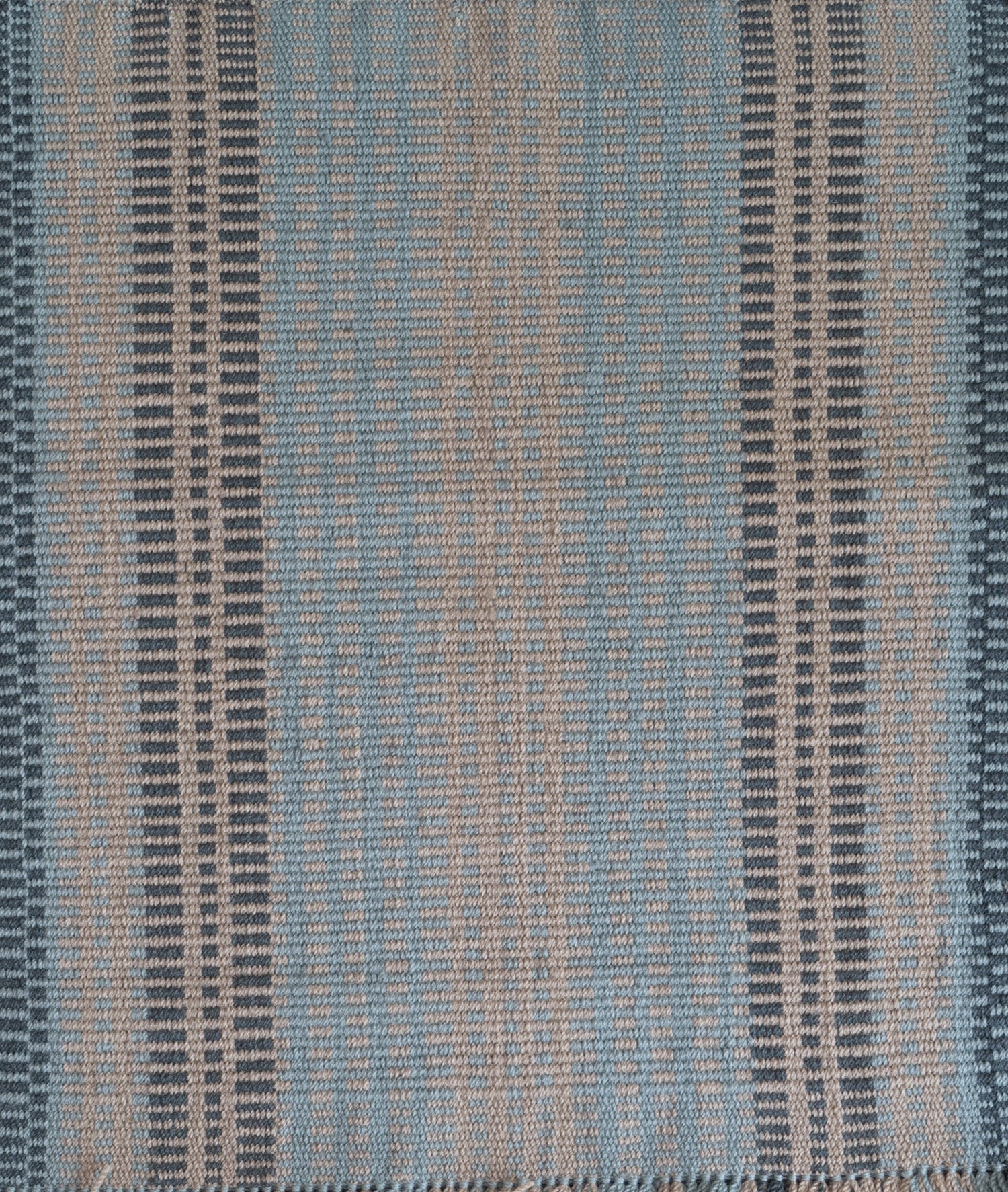 Måttbeställd Rips Rug Stair Runner Lightblue