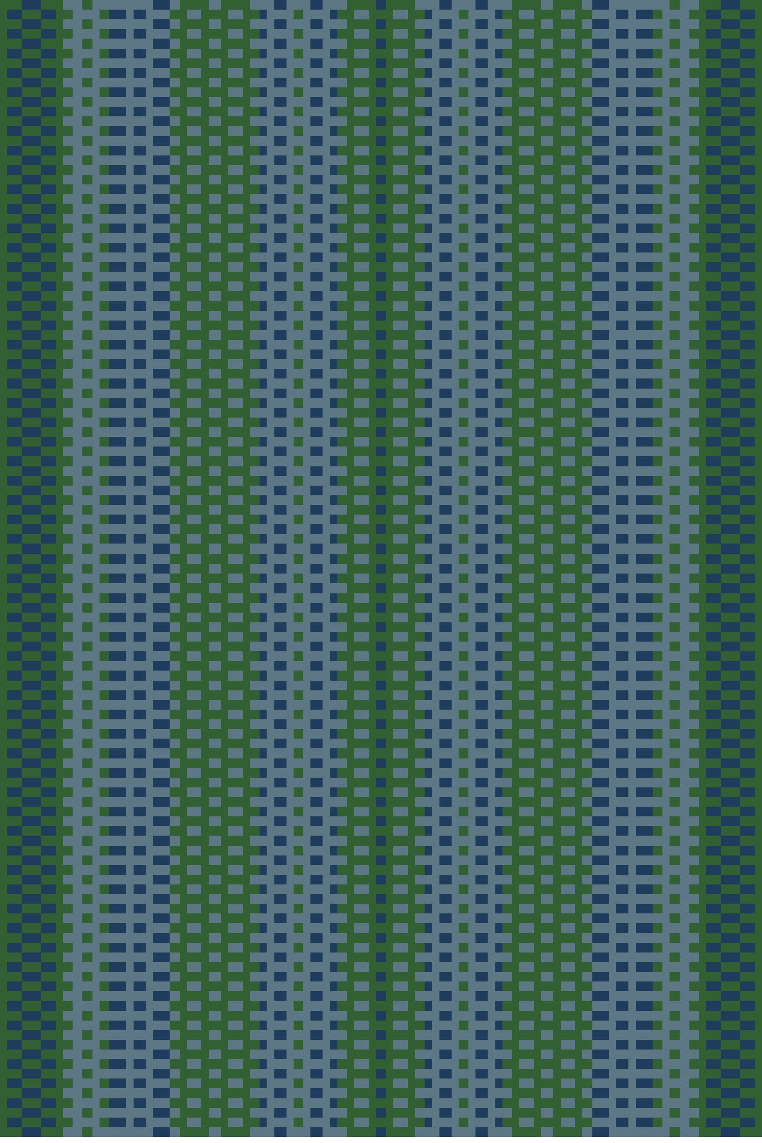 GLOWB Rips Rug Stair Runner Green Blueberry Handmade Custom Rug