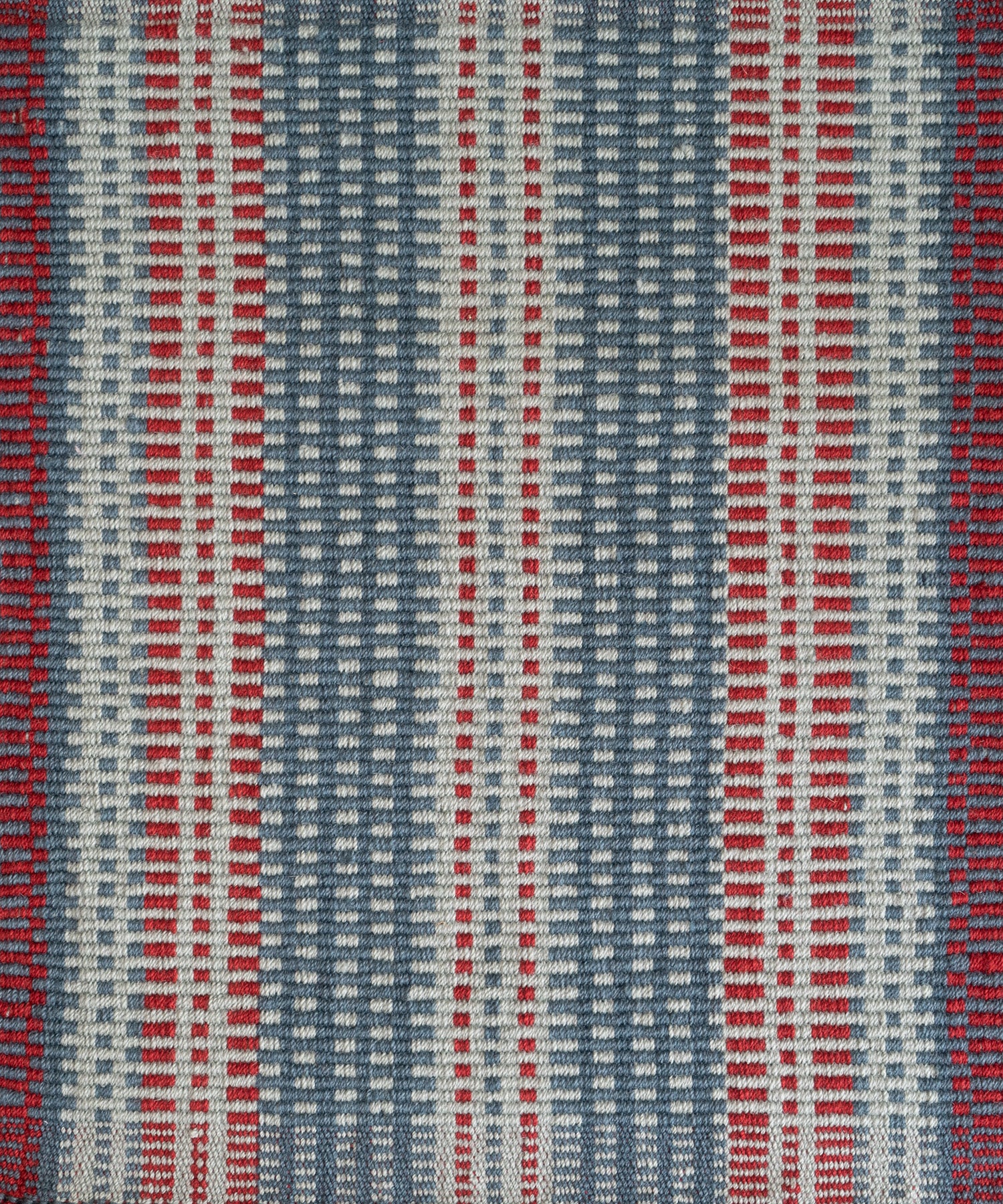 Custom Rips Rug Stair Runner Grey Brick