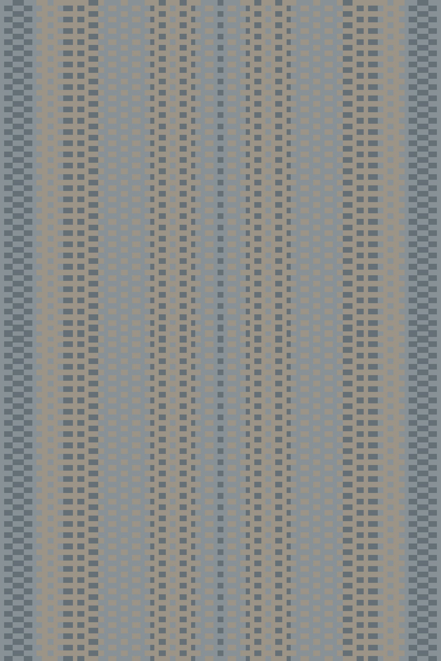 Custom Rips Rug Stair Runner Lightblue