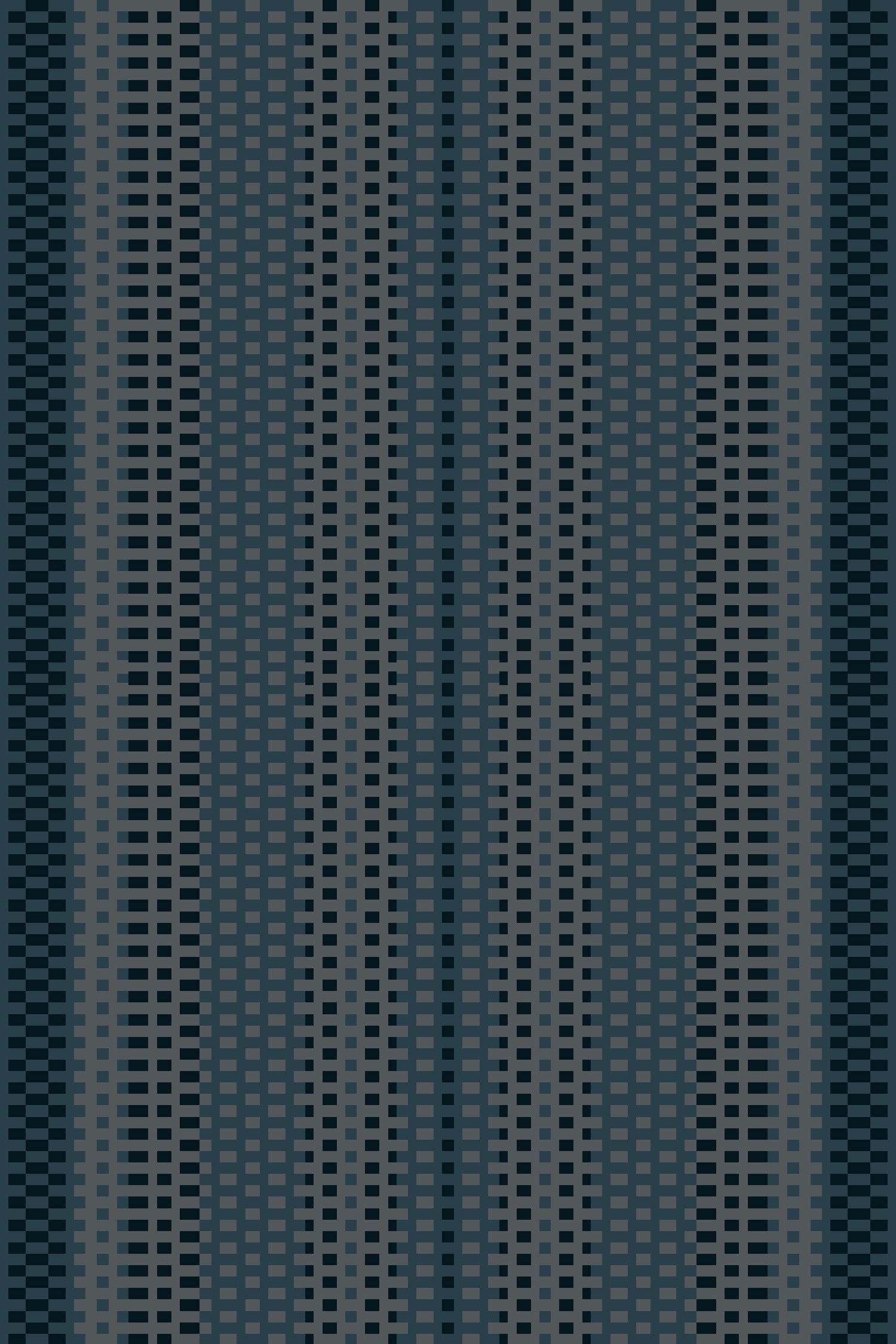 Custom Rips Rug Stair Runner Midnight