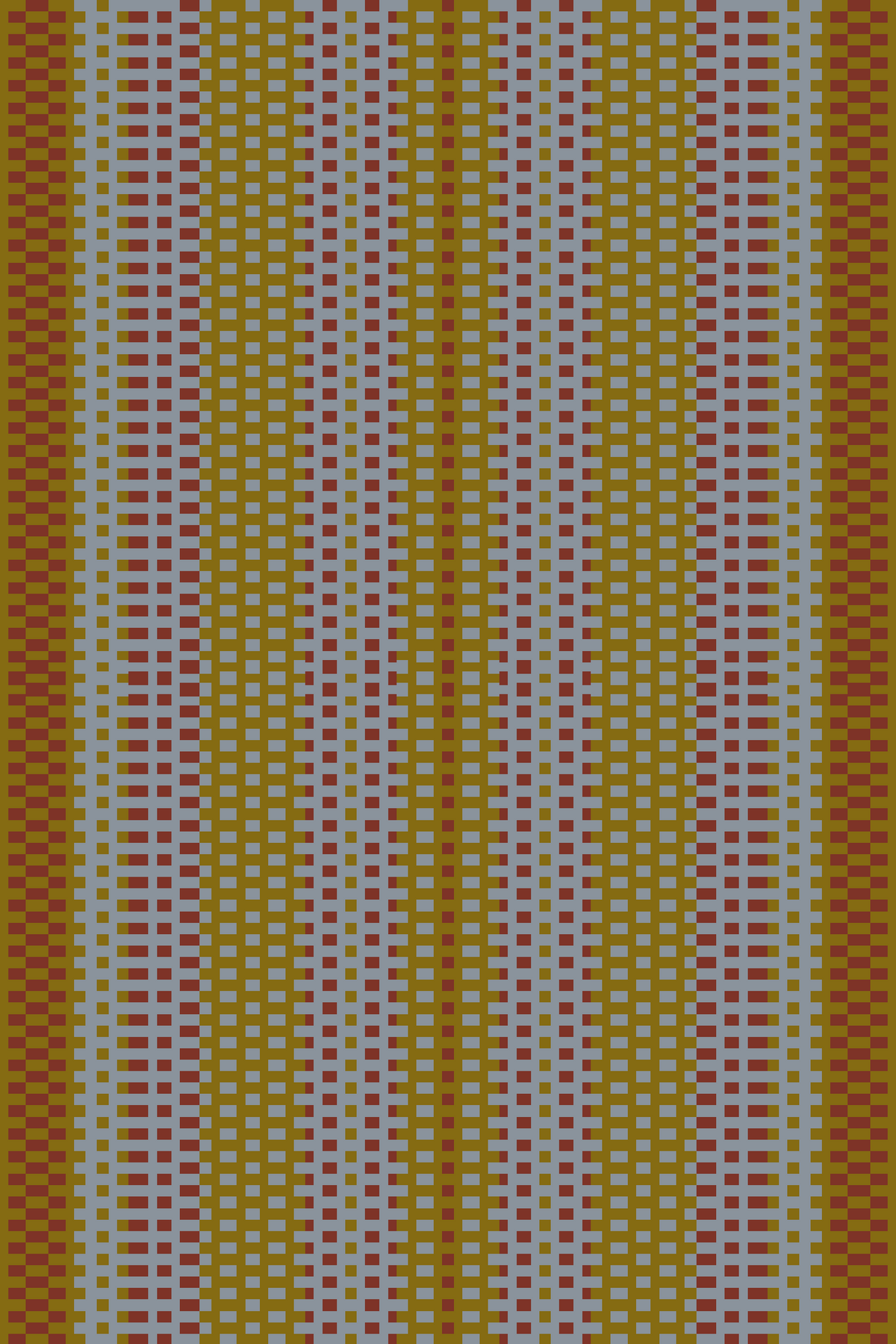 Ram Rips Rug Måttbeställd Rips Rug Stair Runner Sunrise